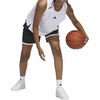 adidas Womens Crazy Lite Shorts Basketball Casual Bottoms Casual – Black(Black)