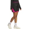 adidas Womens Crazy Lite Shorts Basketball Casual Bottoms Casual – Black(Black/Shock Pink)