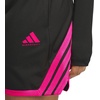 adidas Womens Crazy Lite Shorts Basketball Casual Bottoms Casual – Black(Black/Shock Pink)