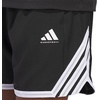 adidas Womens Crazy Lite Shorts Basketball Casual Bottoms Casual – Black(Black/White(2025))