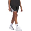adidas Womens Crazy Lite Shorts Basketball Casual Bottoms Casual – Black(Black/White(2025))