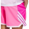 adidas Womens Crazy Lite Shorts Basketball Casual Bottoms Casual – Black(Lucid Pink)