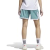 adidas Womens Crazy Lite Shorts Basketball Casual Bottoms Casual – Black(Powder Teal/White)