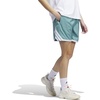 adidas Womens Crazy Lite Shorts Basketball Casual Bottoms Casual – Black(Powder Teal/White)