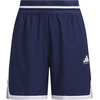 adidas Womens Crazy Lite Shorts Basketball Casual Bottoms Casual – Black(Team Navy Blue/White)