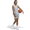 adidas Womens Crazy Lite Shorts Basketball Casual Bottoms Casual – Black(Wonder Sage/Ice Tangerine)