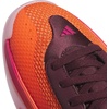 adidas Womens Exhibit Select Mid Trainers Basketball Sneakers Shoes – Black(Maroon/Semi Impact Orange/Supplier Colour)