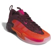 adidas Womens Exhibit Select Mid Trainers Basketball Sneakers Shoes – Black(Maroon/Semi Impact Orange/Supplier Colour)