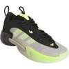 adidas Womens Exhibit Select Mid Trainers Basketball Sneakers Shoes – Black(Putty Grey/Black/Lucid Lemon)