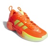 adidas Womens Exhibit Select Mid Trainers Basketball Sneakers Shoes – Black(Solar Red/Lucid Lemon/Lucid Lemon)