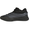 adidas Unisex-Adult Dame X Basketball Shoe(Black/Iron Metallic/Lucid Blue)