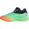 adidas Unisex-Adult Dame X Basketball Shoe(Lime Burst/Signal Coral/Blue Burst)