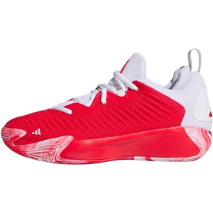 adidas Mens Initiation Basketball Sneakers Shoes – Red(Pure Ruby/White/Lucid Red)