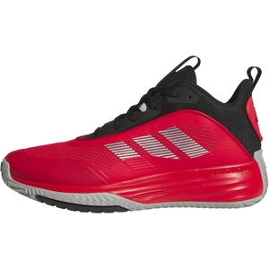 adidas Men’s Own The Game 3.0 Basketball Shoe(Pure Ruby/Silver Metallic/Black)