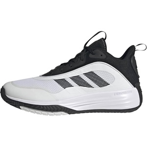 adidas Mens Own the Game 3.0 Basketball(White/Black/Black)