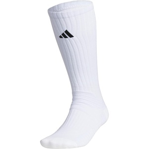 adidas Select Basketball Socks 1 Pair | Unisex, 1-Pack, Cushioned Impact Zones, 360-Ankle Protection, Blister-Reducing Build, Game & Practice Ready(White/Black/Clear Onix Grey/1/Slouch Crew/Crew)