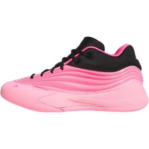 adidas Unisex-Adult Dame X Basketball Shoe(Beam Pink/Black/Lucid Pink)