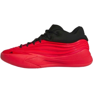 adidas Unisex-Adult Dame X Basketball Shoe(Pure Ruby/Black/Zero Metallic)