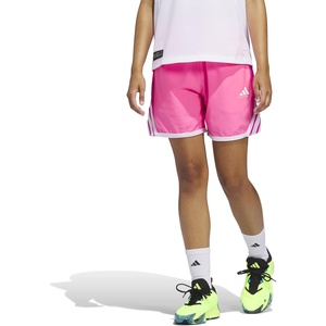 adidas Womens Crazy Lite Shorts Basketball Casual Bottoms Casual – Black(Lucid Pink)