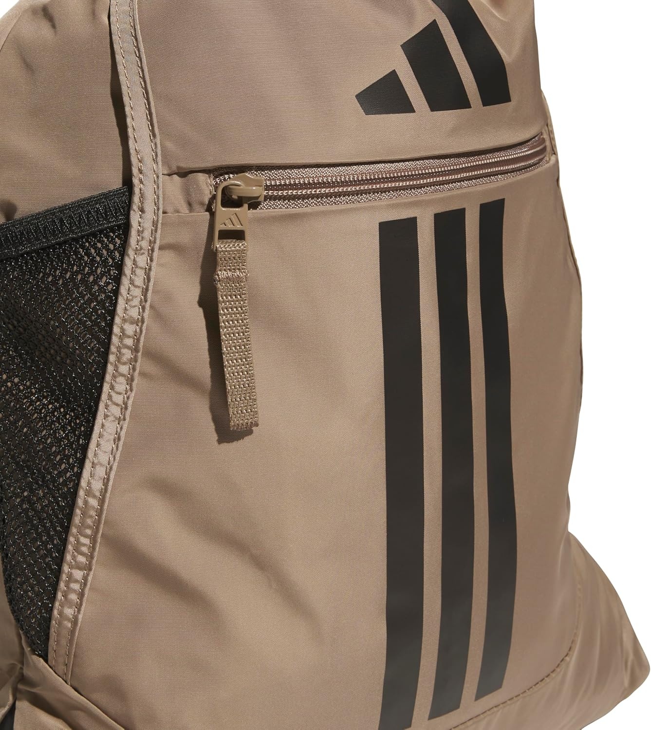 image:imageadidas Alliance Sackpack Drawstring Backpack for Sports Small Gym Bag Black3 OSFAKhaki SixBlack3