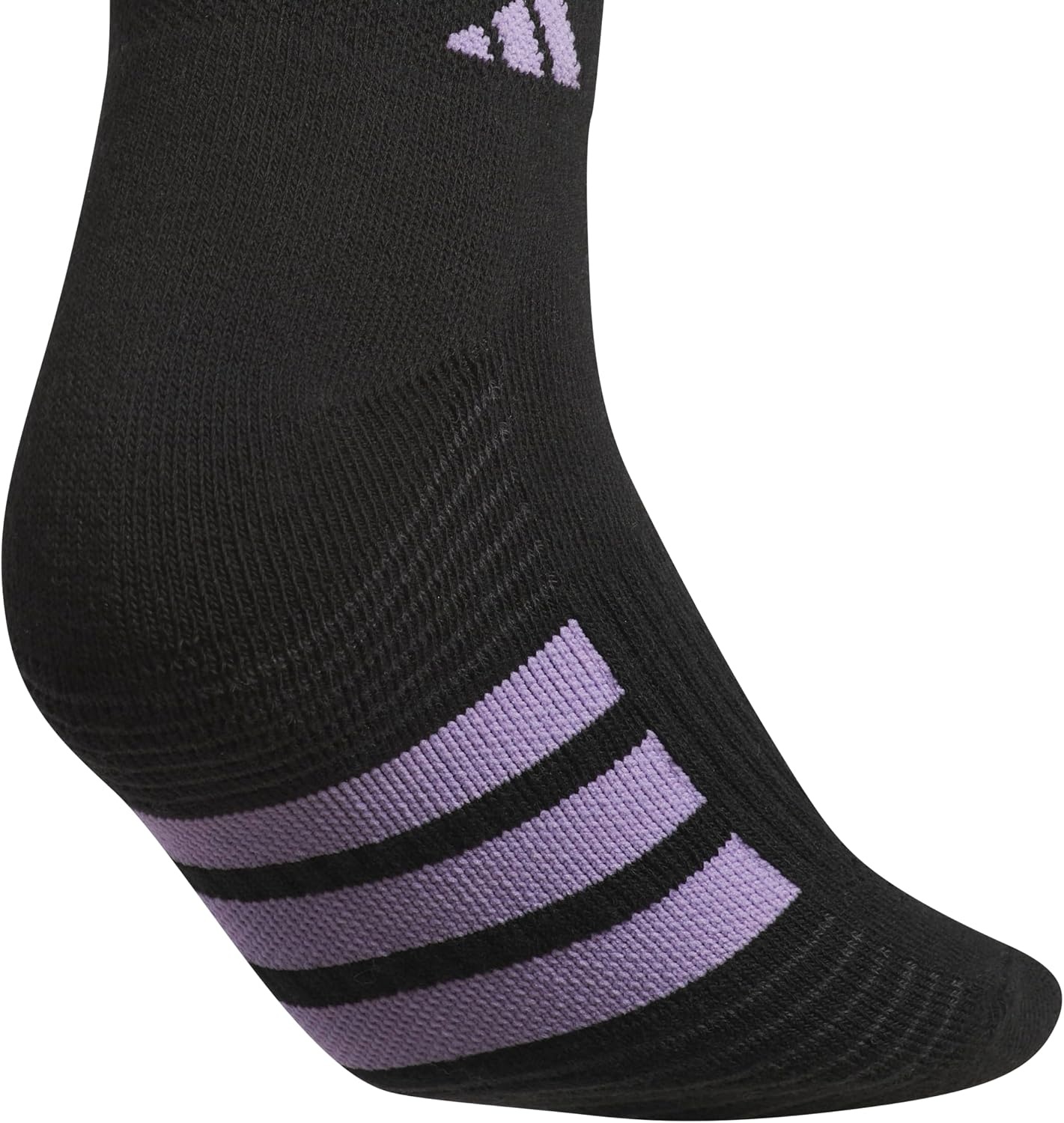 image:imageadidas Cushioned Low Cut Ankle Socks 3Pairs Durable amp Comfortable 3Pack Targeted Cushioning Arch Support Breathable MoistureWicking Reinforced Heel amp Toe AllDay ComfortBlackMagic Lilac PurplePower Pink40Low Cut
