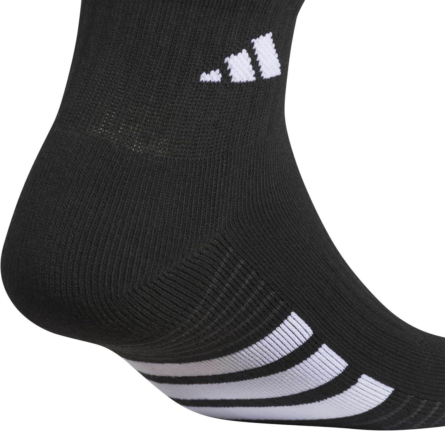 image:imageadidas Cushioned Low Cut Ankle Socks 3Pairs Durable amp Comfortable 3Pack Targeted Cushioning Arch Support Breathable MoistureWicking Reinforced Heel amp Toe AllDay ComfortBlackWhiteCarbon Grey40Quarter