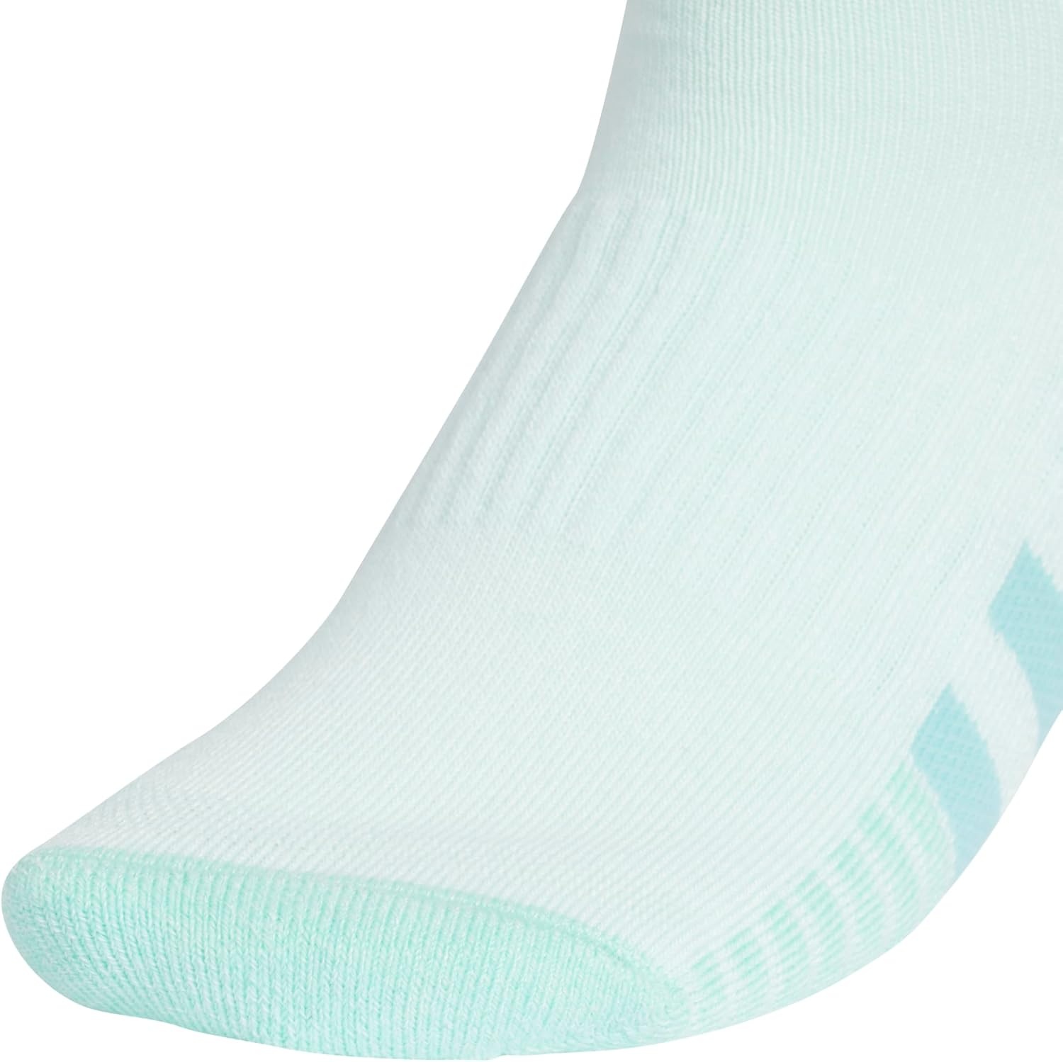 image:imageadidas Cushioned Low Cut Ankle Socks 3Pairs Durable amp Comfortable 3Pack Targeted Cushioning Arch Support Breathable MoistureWicking Reinforced Heel amp Toe AllDay ComfortHalo Mint GreenWhiteGrey30Low Cut