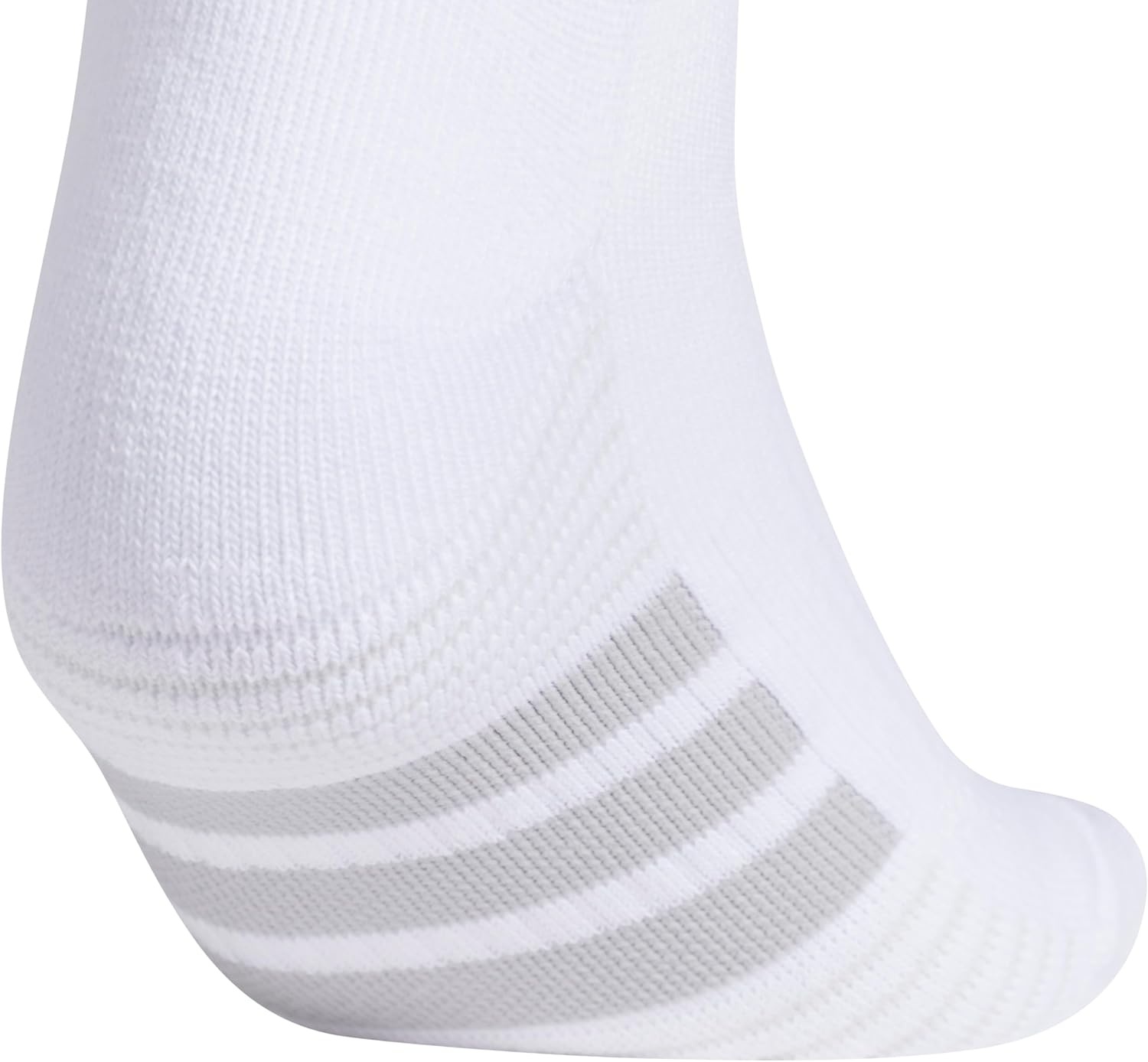 image:imageadidas Cushioned Low Cut Ankle Socks 3Pairs Durable amp Comfortable 3Pack Targeted Cushioning Arch Support Breathable MoistureWicking Reinforced Heel amp Toe AllDay ComfortWhiteClear Onix GreyClear Grey40Low Cut