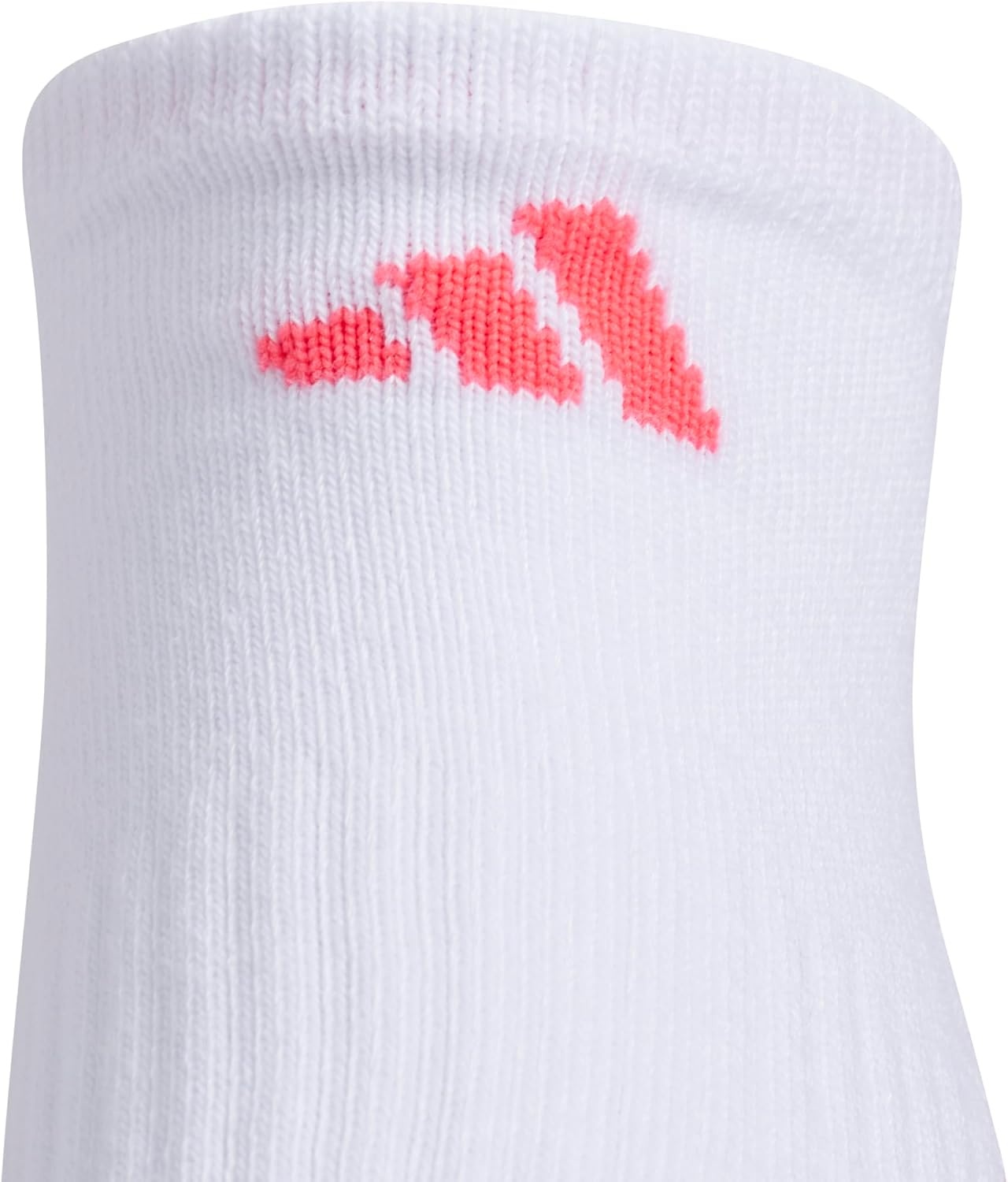 image:imageadidas Cushioned Low Cut Ankle Socks 3Pairs Durable amp Comfortable 3Pack Targeted Cushioning Arch Support Breathable MoistureWicking Reinforced Heel amp Toe AllDay ComfortWhitePure Turbo PinkClear Onix Grey40No Show