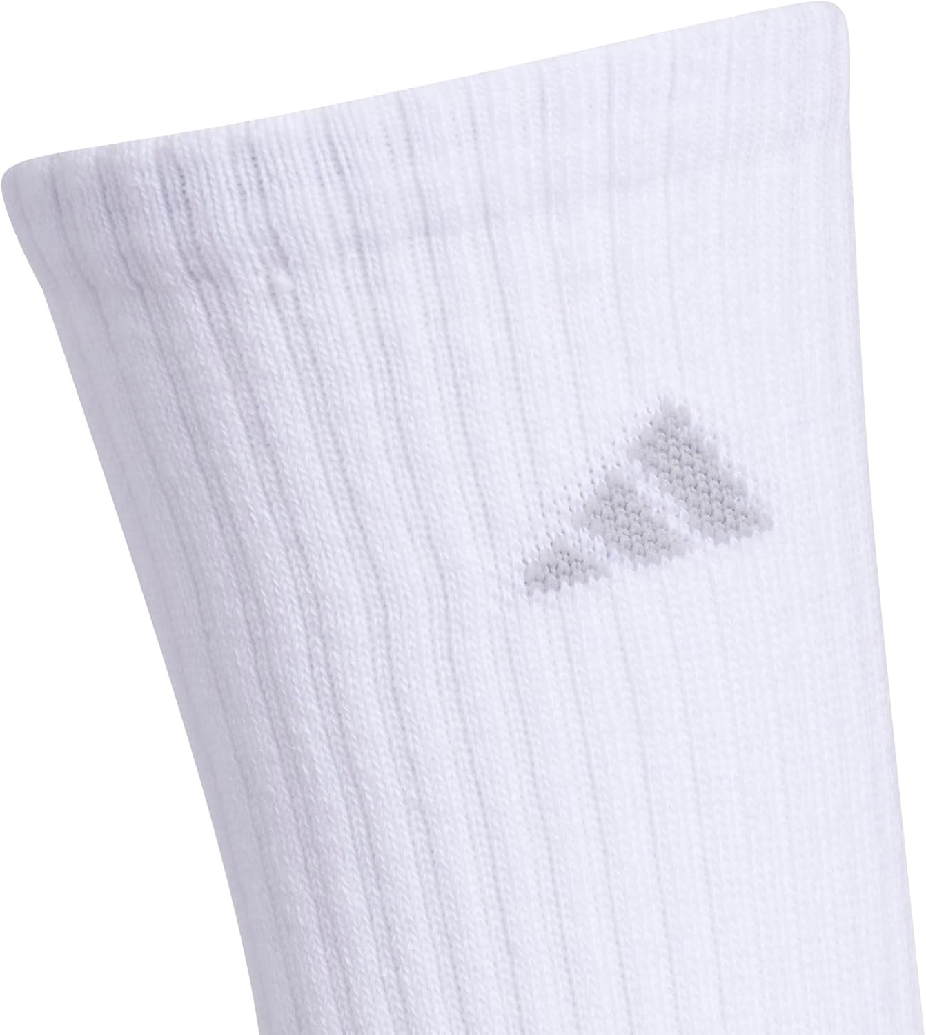 image:imageadidas Cushioned Low Cut Ankle Socks 3Pairs Durable amp Comfortable 3Pack Targeted Cushioning Arch Support Breathable MoistureWicking Reinforced Heel amp Toe AllDay ComfortWhiteClear Onix Grey30Crew