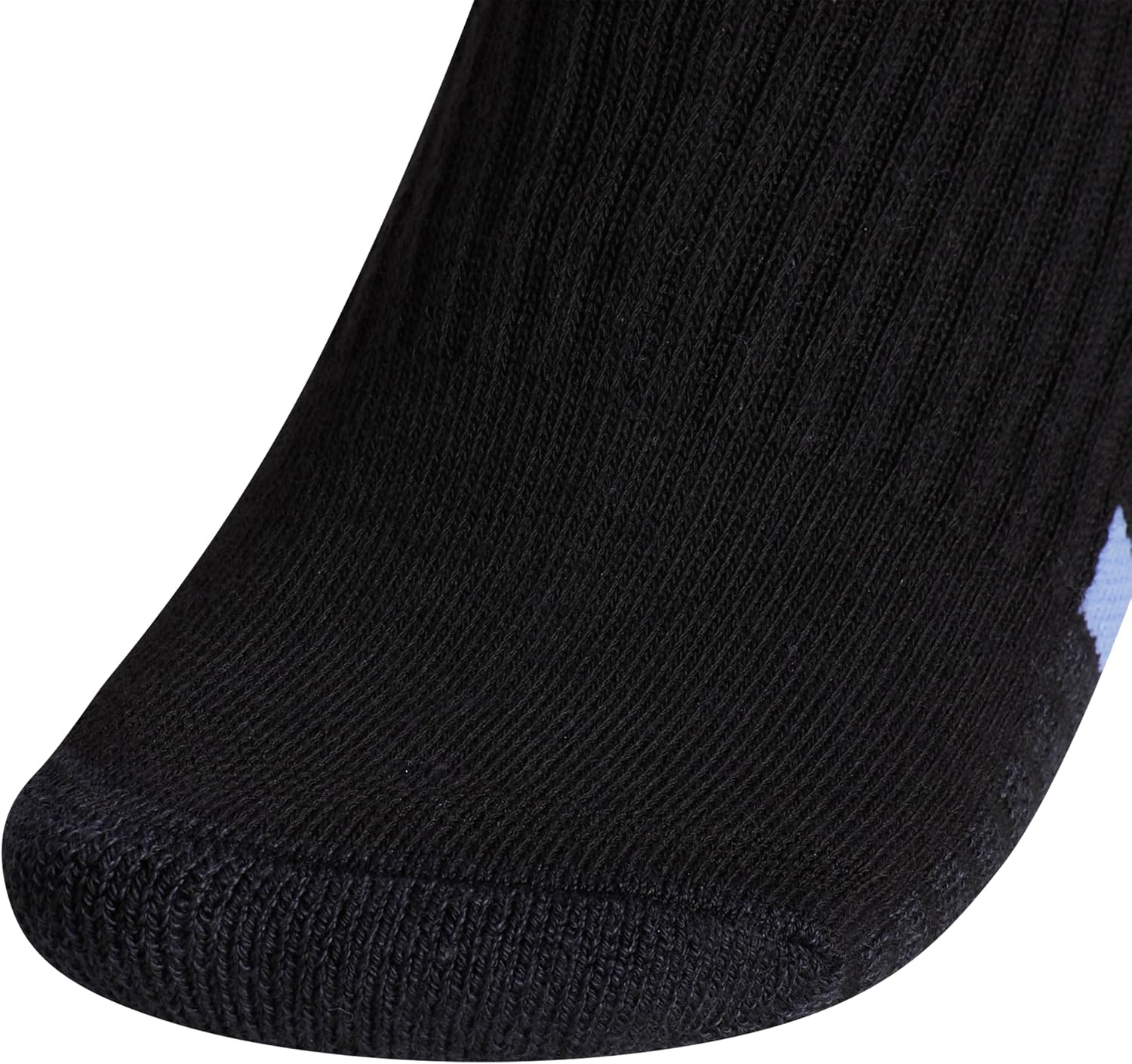 image:imageadidas Cushioned Low Cut Ankle Socks 3Pairs Durable amp Comfortable 3Pack Targeted Cushioning Arch Support Breathable MoistureWicking Reinforced Heel amp Toe AllDay ComfortBlackBlue FusionViolet Fusion Purple30No Show