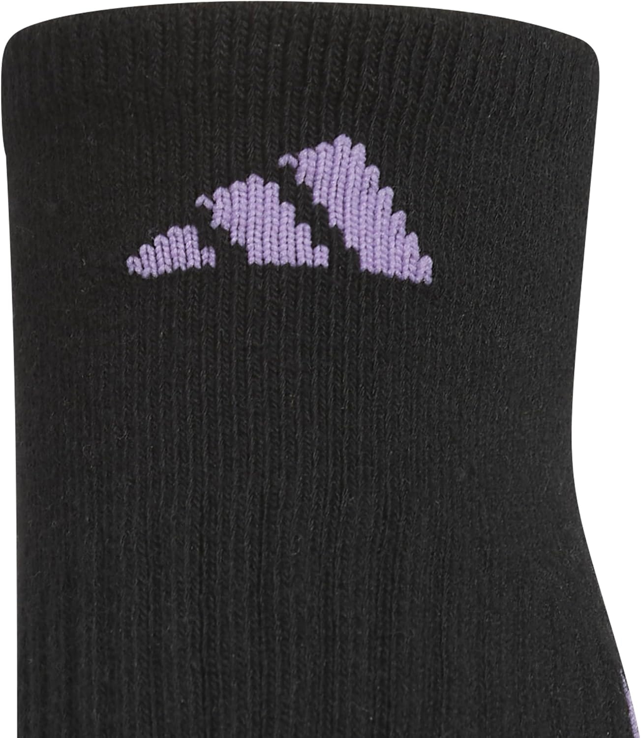 image:imageadidas Cushioned Low Cut Ankle Socks 3Pairs Durable amp Comfortable 3Pack Targeted Cushioning Arch Support Breathable MoistureWicking Reinforced Heel amp Toe AllDay ComfortBlackMagic Lilac PurplePower Pink40No Show
