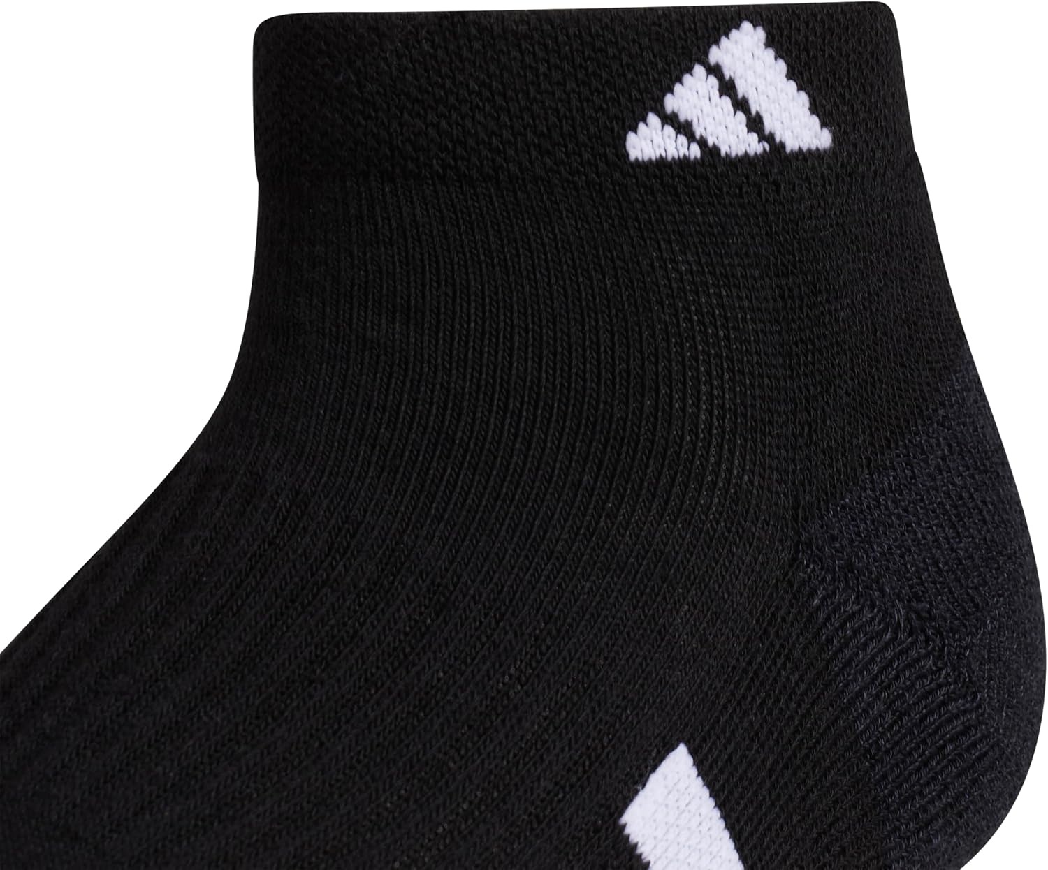 image:imageadidas Cushioned Low Cut Ankle Socks 3Pairs Durable amp Comfortable 3Pack Targeted Cushioning Arch Support Breathable MoistureWicking Reinforced Heel amp Toe AllDay ComfortBlackNight GreyWhite30Low Cut