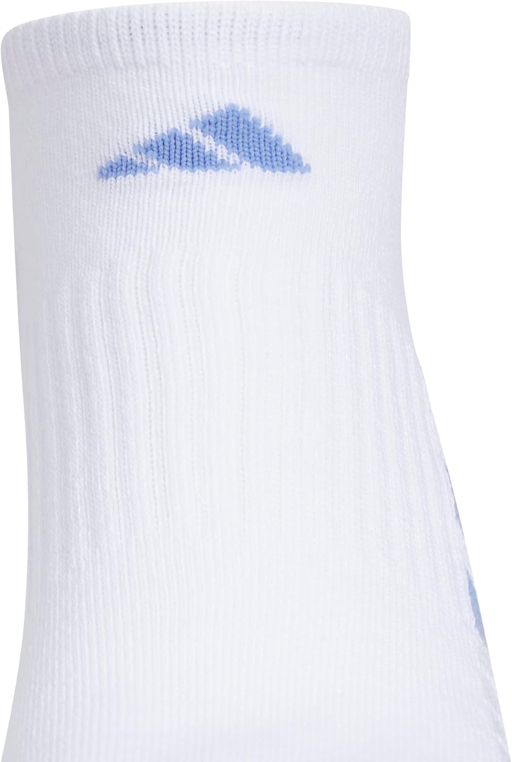 image:imageadidas Cushioned Low Cut Ankle Socks 3Pairs Durable amp Comfortable 3Pack Targeted Cushioning Arch Support Breathable MoistureWicking Reinforced Heel amp Toe AllDay ComfortWhiteBlue FusionPowder Teal Green30No Show