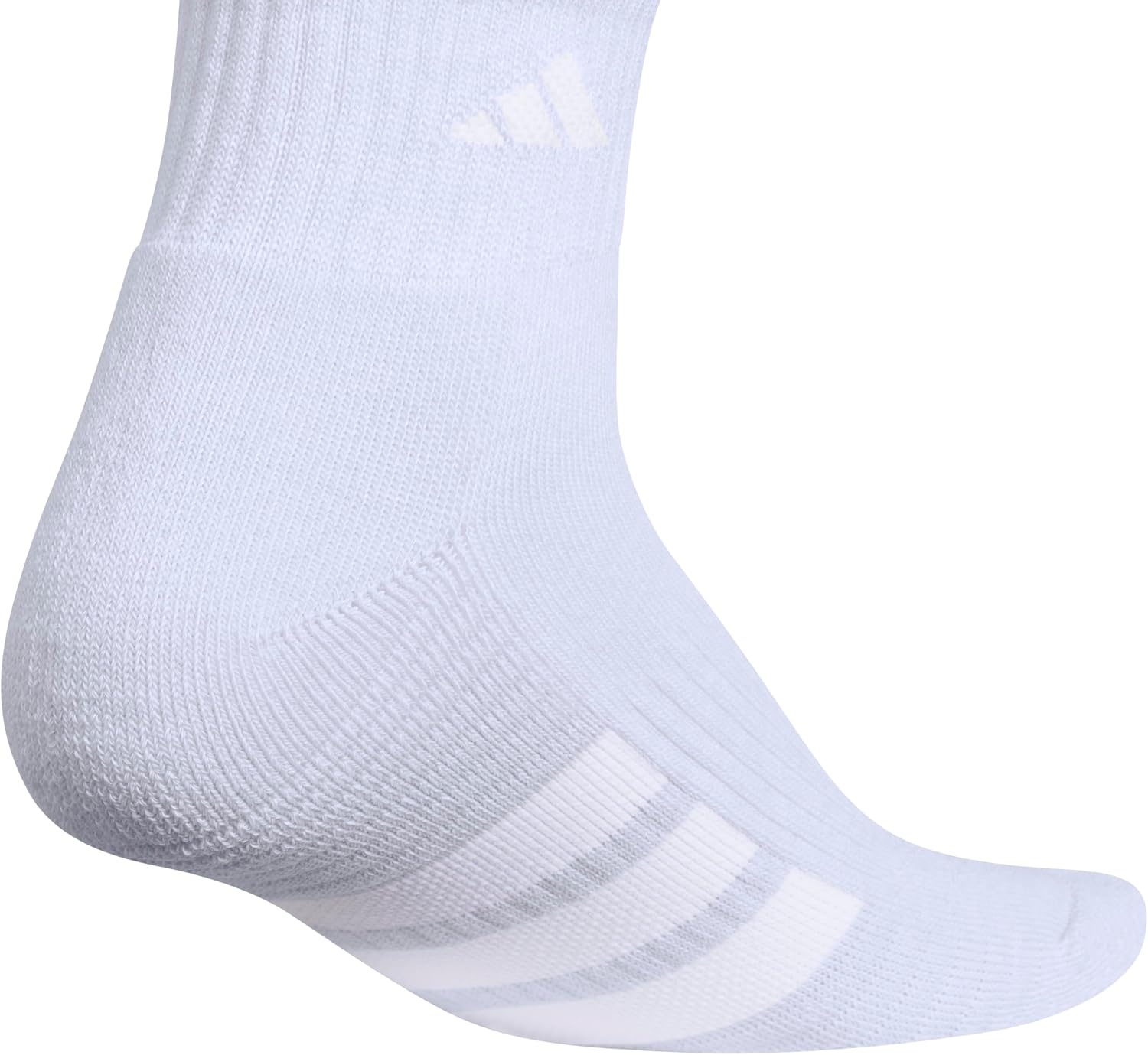 image:imageadidas Cushioned Low Cut Ankle Socks 3Pairs Durable amp Comfortable 3Pack Targeted Cushioning Arch Support Breathable MoistureWicking Reinforced Heel amp Toe AllDay ComfortFrozen PurpleClear Onix GreySolar Purple40Quarter