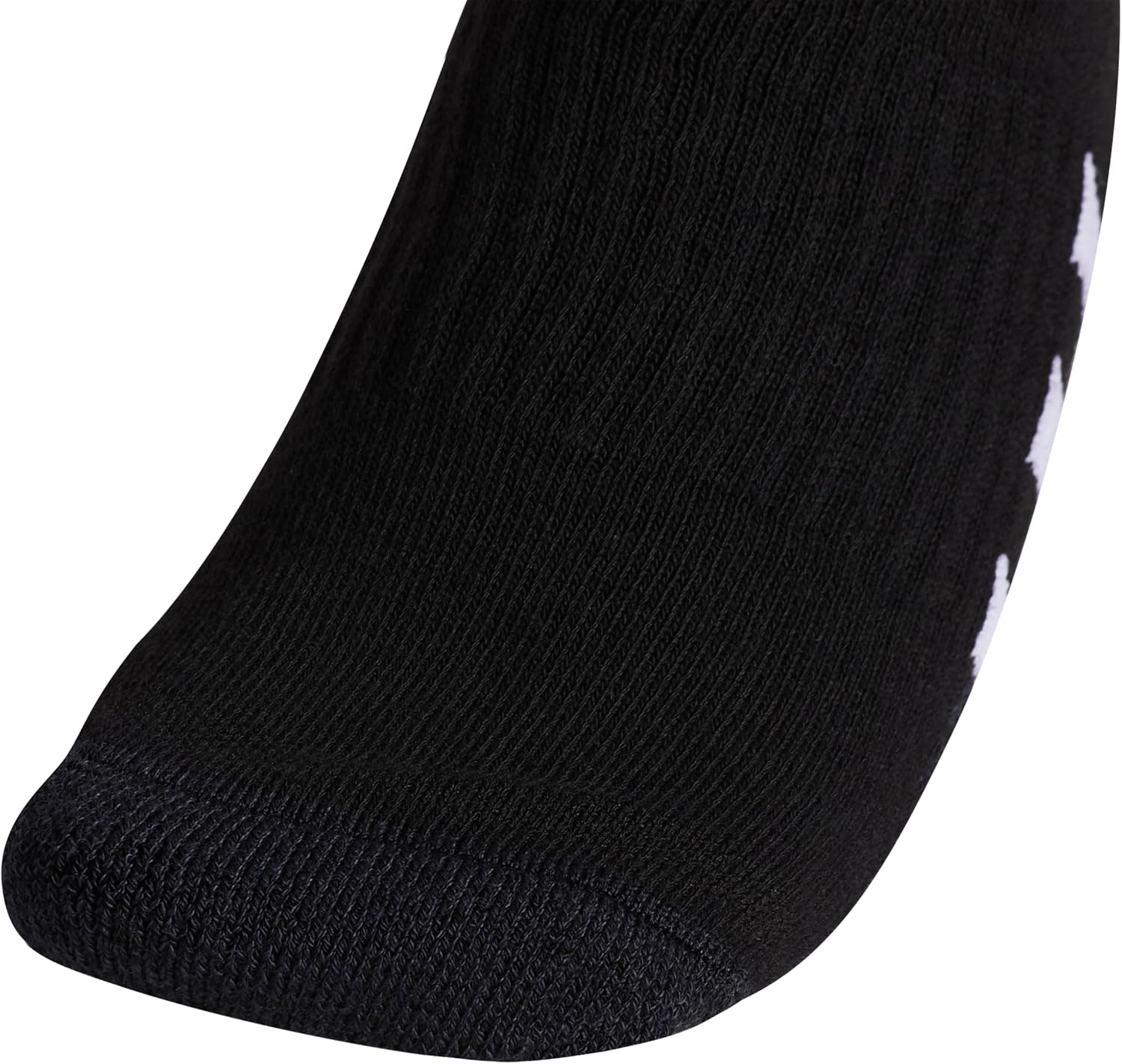 image:imageadidas Cushioned Low Cut Ankle Socks 3Pairs Durable amp Comfortable 3Pack Targeted Cushioning Arch Support Breathable MoistureWicking Reinforced Heel amp Toe AllDay ComfortBlackNight GreyWhite30Crew