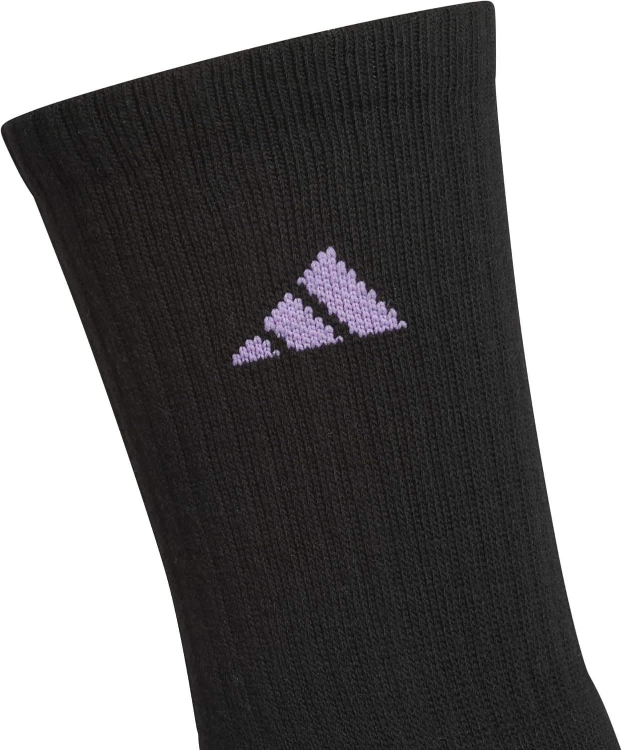 image:imageadidas Cushioned Low Cut Ankle Socks 3Pairs Durable amp Comfortable 3Pack Targeted Cushioning Arch Support Breathable MoistureWicking Reinforced Heel amp Toe AllDay ComfortBlackMagic Lilac PurplePower Pink40Crew