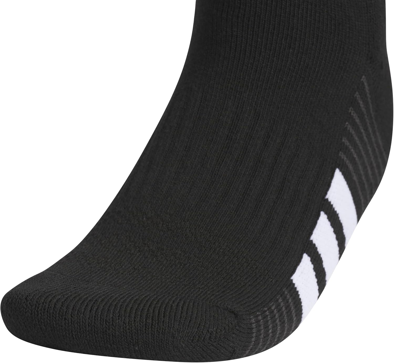 image:imageadidas Cushioned Low Cut Ankle Socks 3Pairs Durable amp Comfortable 3Pack Targeted Cushioning Arch Support Breathable MoistureWicking Reinforced Heel amp Toe AllDay ComfortBlackWhiteCarbon Grey40Low Cut