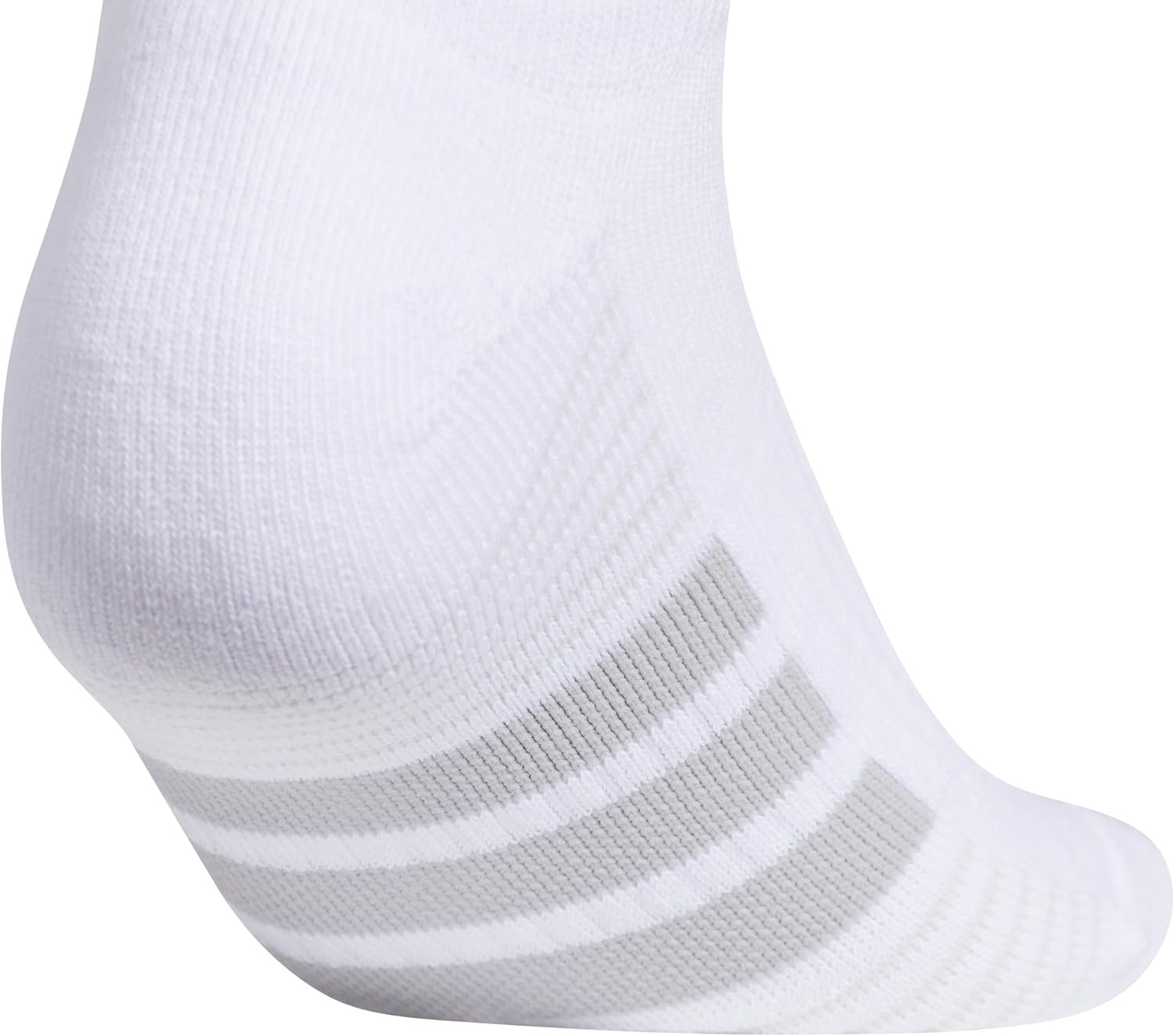 image:imageadidas Cushioned Low Cut Ankle Socks 3Pairs Durable amp Comfortable 3Pack Targeted Cushioning Arch Support Breathable MoistureWicking Reinforced Heel amp Toe AllDay ComfortWhiteClear Onix GreyClear Grey40No Show
