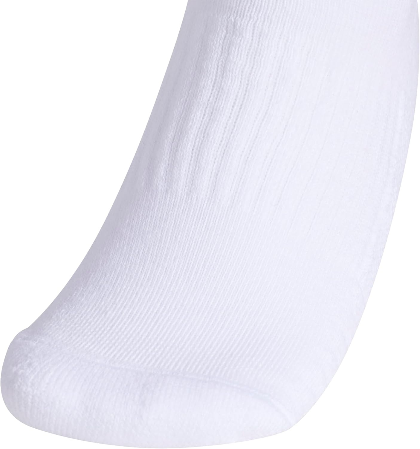image:imageadidas Cushioned Low Cut Ankle Socks 3Pairs Durable amp Comfortable 3Pack Targeted Cushioning Arch Support Breathable MoistureWicking Reinforced Heel amp Toe AllDay ComfortWhiteClear Onix Grey30Crew