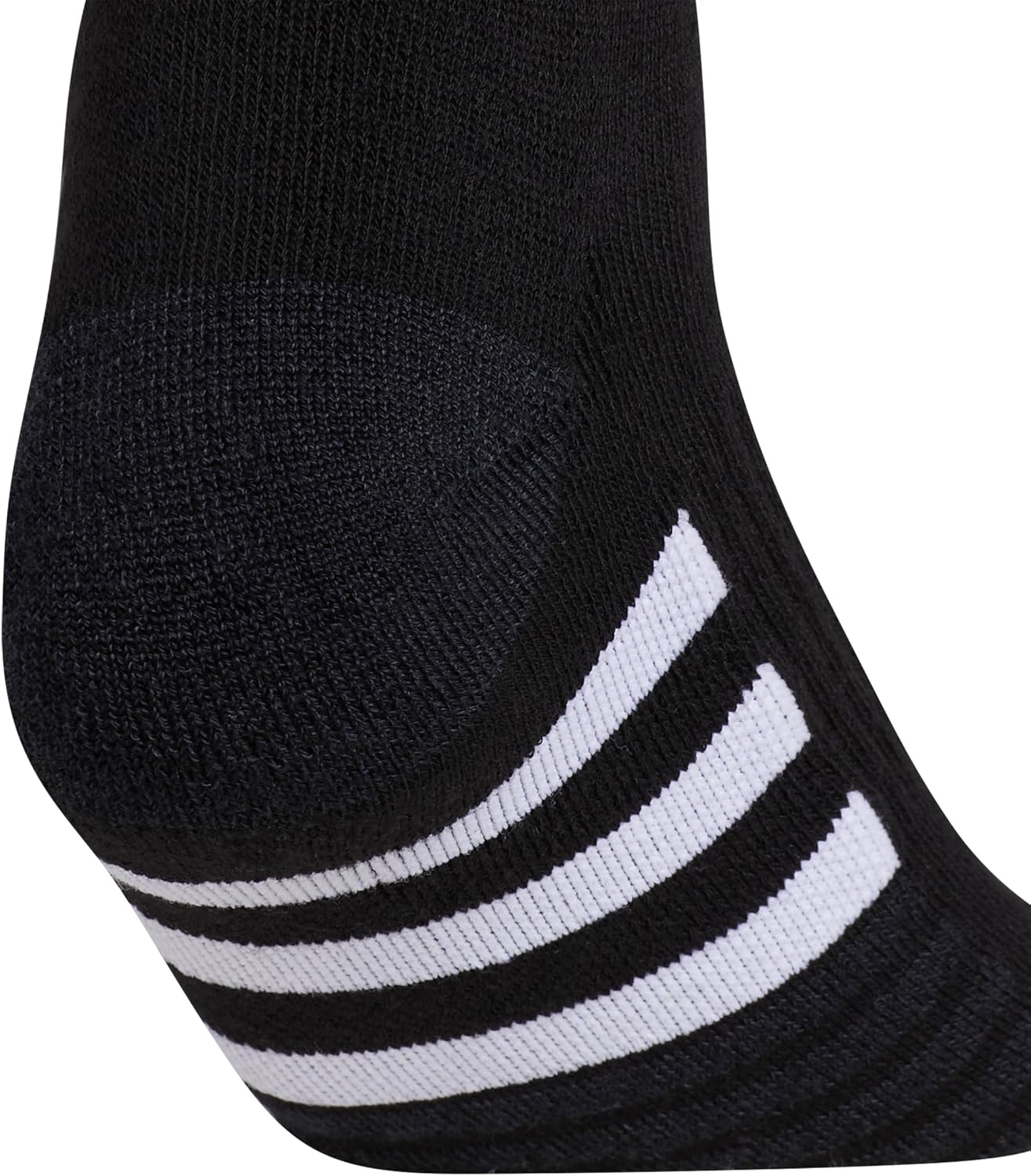 image:imageadidas Cushioned Low Cut Ankle Socks 3Pairs Durable amp Comfortable 3Pack Targeted Cushioning Arch Support Breathable MoistureWicking Reinforced Heel amp Toe AllDay ComfortBlackNight GreyWhite30Crew