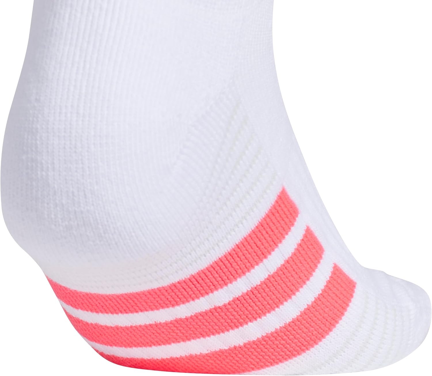 image:imageadidas Cushioned Low Cut Ankle Socks 3Pairs Durable amp Comfortable 3Pack Targeted Cushioning Arch Support Breathable MoistureWicking Reinforced Heel amp Toe AllDay ComfortWhitePure Turbo PinkClear Onix Grey40No Show