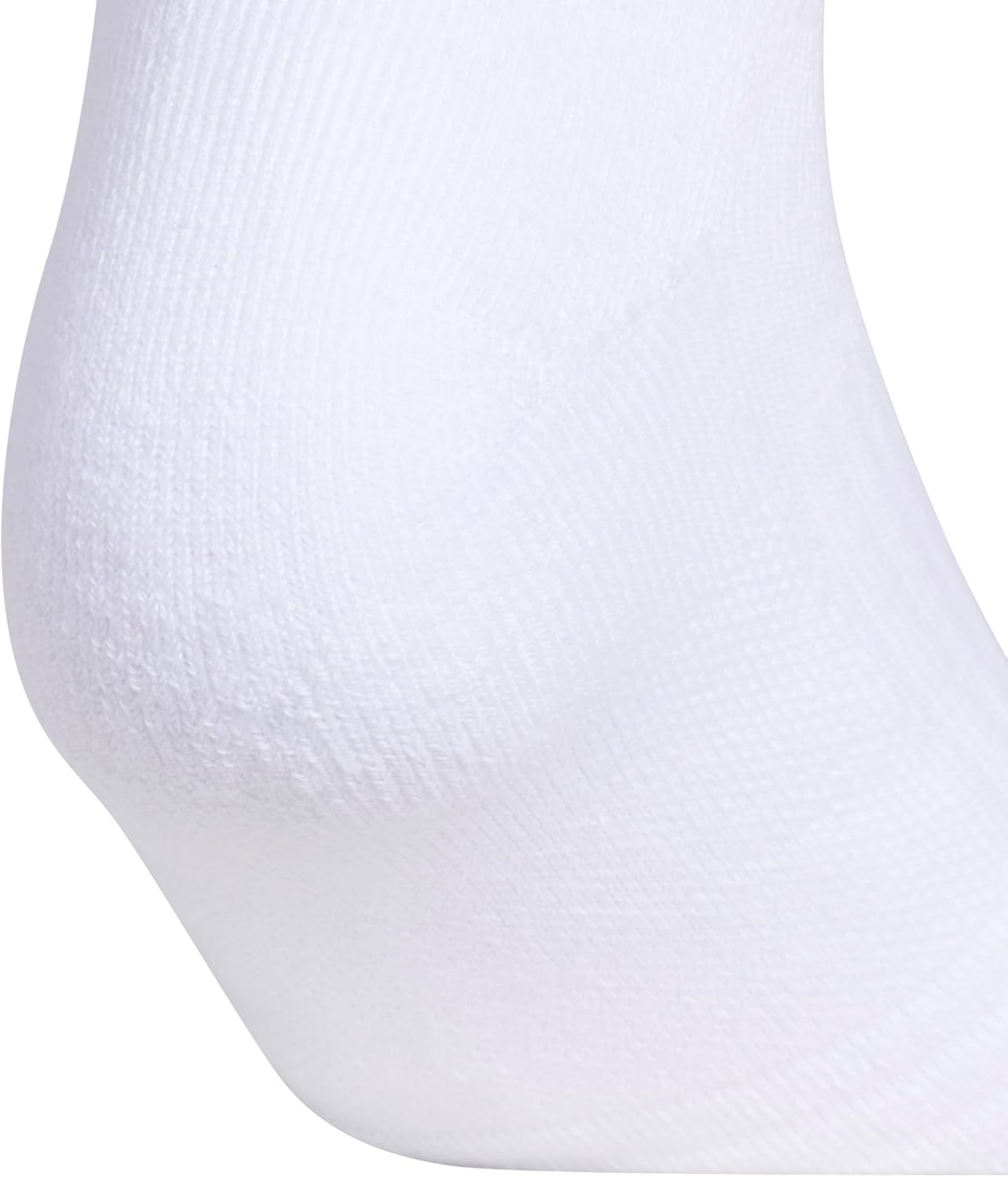 image:imageadidas Cushioned Low Cut Ankle Socks 3Pairs Durable amp Comfortable 3Pack Targeted Cushioning Arch Support Breathable MoistureWicking Reinforced Heel amp Toe AllDay ComfortWhiteClear Onix Grey30No Show