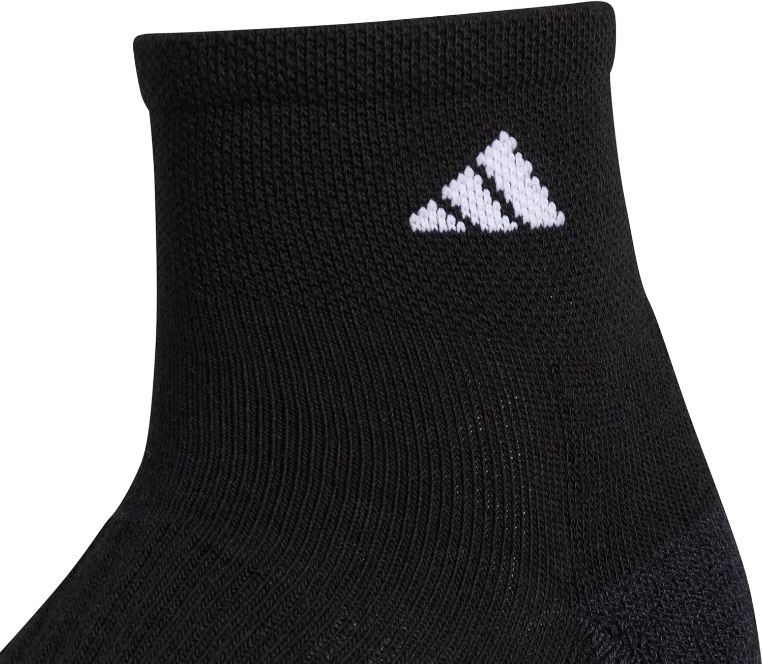 image:imageadidas Cushioned Low Cut Ankle Socks 3Pairs Durable amp Comfortable 3Pack Targeted Cushioning Arch Support Breathable MoistureWicking Reinforced Heel amp Toe AllDay ComfortBlackNight GreyWhite30Quarter