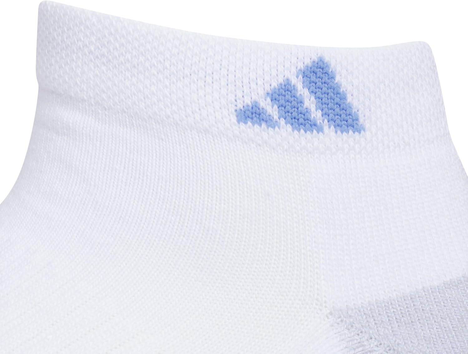 image:imageadidas Cushioned Low Cut Ankle Socks 3Pairs Durable amp Comfortable 3Pack Targeted Cushioning Arch Support Breathable MoistureWicking Reinforced Heel amp Toe AllDay ComfortWhiteBlue FusionPowder Teal Green30Low Cut