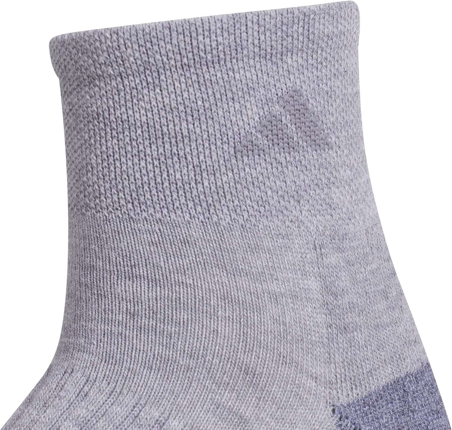 image:imageadidas Cushioned Low Cut Ankle Socks 3Pairs Durable amp Comfortable 3Pack Targeted Cushioning Arch Support Breathable MoistureWicking Reinforced Heel amp Toe AllDay ComfortCool Light HeatherLucid Fuchsia PinkBlue Fusion30Quarter