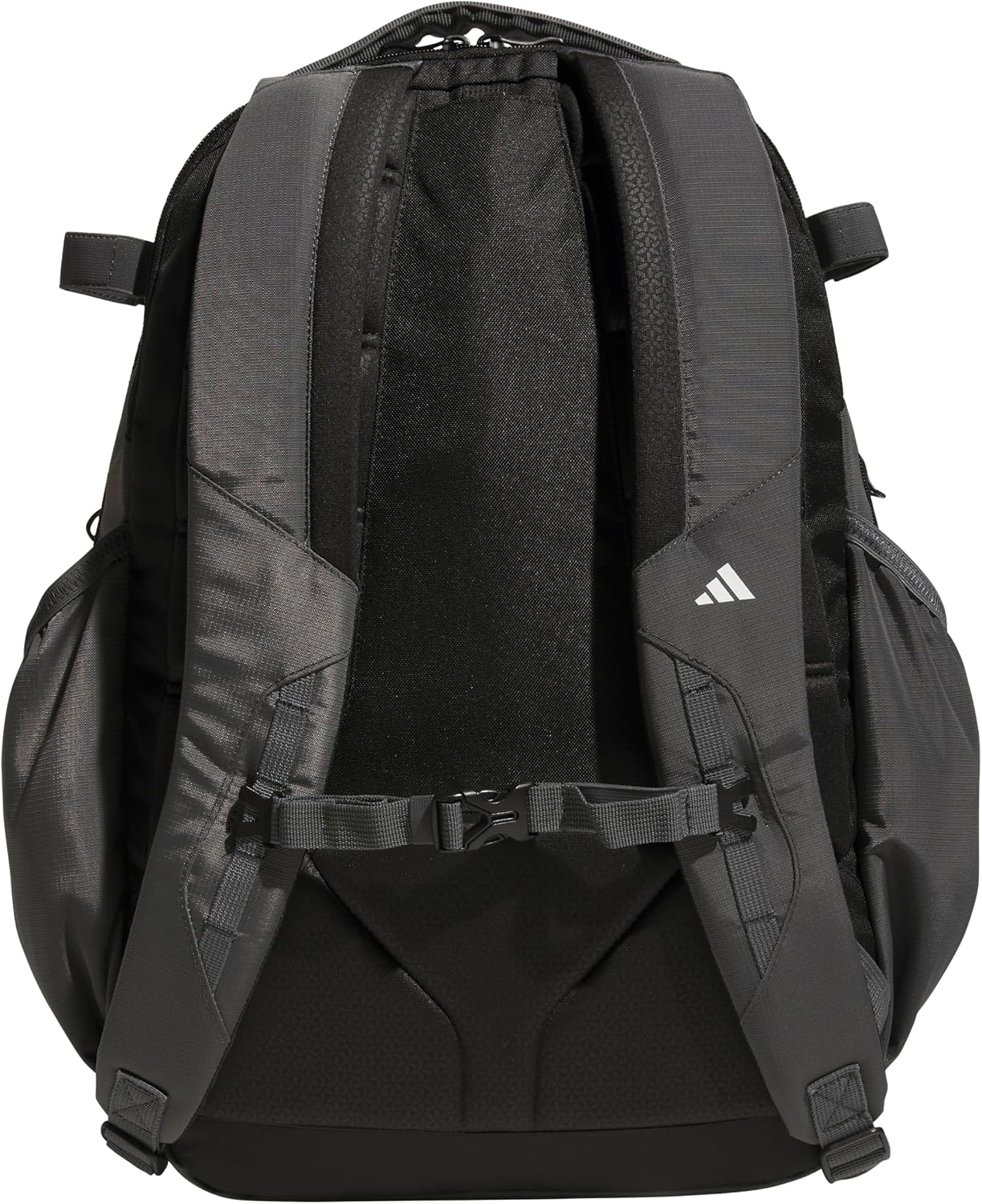 image:imageadidas Dugout Baseball amp Softball Backpack 35L Hidden Helmet Pouch Adjustable Velcro Bat Straps Fence Hook Glove Straps Game amp Practice ReadyTeam Dark Grey