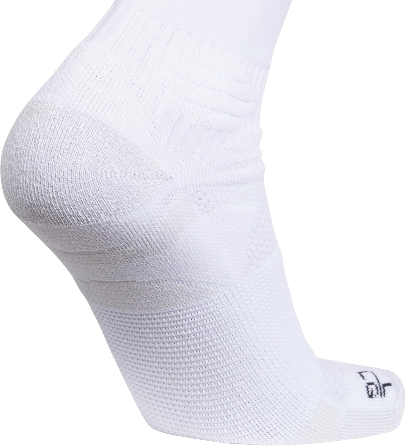 image:imageadidas Dugout OvertheCalf Baseball amp Softball Socks 1 Pair Unisex 1Pack Cushioned Impact Zones Arch amp Ankle Support StayUp Fit LeftRight Fit Game amp Practice ReadyWhiteBlackClear Grey
