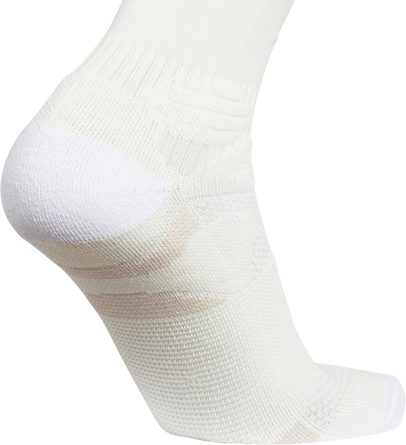 image:imageadidas Dugout OvertheCalf Baseball amp Softball Socks 1 Pair Unisex 1Pack Cushioned Impact Zones Arch amp Ankle Support StayUp Fit LeftRight Fit Game amp Practice ReadyCream WhiteWhiteWonder Beige