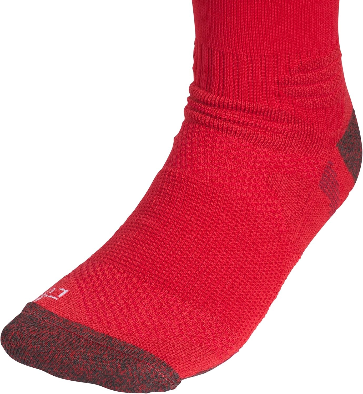 image:imageadidas Dugout OvertheCalf Baseball amp Softball Socks 1 Pair Unisex 1Pack Cushioned Impact Zones Arch amp Ankle Support StayUp Fit LeftRight Fit Game amp Practice ReadyTeam Power Red 2WhiteTeam Collegiate Burgundy 2